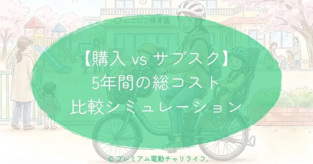 【購入 vs サブスク】5年間の総コスト比較シミュレーション