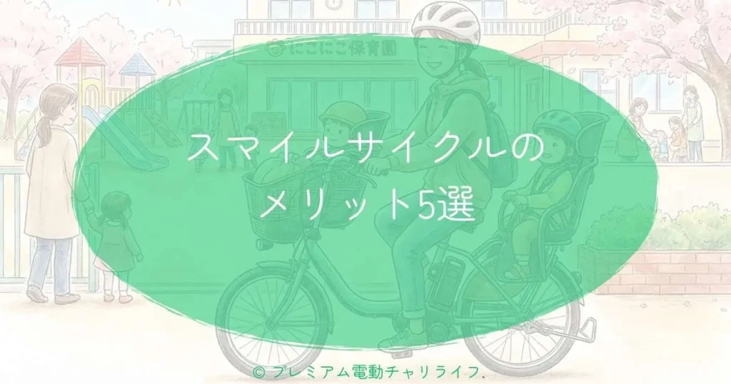 スマイルサイクルのメリット5選
